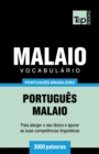 Vocabulario Portugues Brasileiro-Malaio - 3000 palavras - Book
