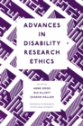 Advances in Disability Research Ethics - Book