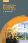 Chemistry for Sustainable Technologies : A Foundation - Book