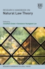 Research Handbook on Natural Law Theory - eBook