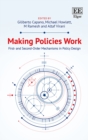 Making Policies Work : First- and Second-order Mechanisms in Policy Design - eBook