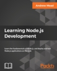 Learning Node.js Development - Book