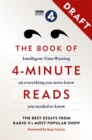 The Book of 4 Minute Reads : Intelligent - Book