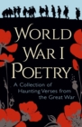 World War I Poetry - eBook