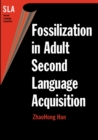 Fossilization in Adult Second Language Acquisition - eBook