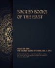 The Sacred Books of China : Volume 5 of 6 - Book
