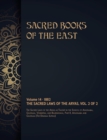 The Sacred Laws of the Aryas : Volume 2 of 2 - Book
