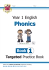 KS1 English Year 1 Phonics Targeted Practice Book - Book 1 - Book
