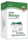 GCSE Biology AQA Revision Question Cards - Book