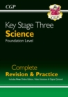 New KS3 Science Complete Revision & Practice - Foundation (inc. Online Edition, Videos & Quizzes) - Book