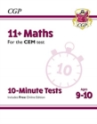 11+ CEM 10-Minute Tests: Maths - Ages 9-10 (with Online Edition) - Book