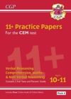 11+ CEM Practice Papers: Ages 10-11 - Pack 4 (with Parents' Guide & Online Edition): for the 2024 exams - Book