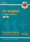 11+ GL English Practice Papers - Ages 9-10 (with Parents' Guide & Online Edition) - Book