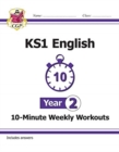 KS1 Year 2 English 10-Minute Weekly Workouts - Book