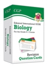 Edexcel International GCSE Biology: Revision Question Cards: for the 2024 and 2025 exams - Book