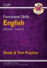 Functional Skills English: Edexcel Level 2 - Study & Test Practice - Book