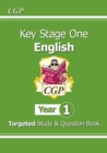 KS1 English Year 1 Targeted Study & Question Book - Book