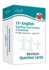 11+ GL Revision Question Cards: English Spelling, Punctuation & Grammar - Ages 10-11: for the 2024 exams - Book