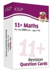 11+ CEM Revision Question Cards: Maths - Ages 9-10 - Book