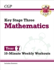 KS3 Year 7 Maths 10-Minute Weekly Workouts - Book