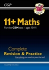 11+ CEM Maths Complete Revision and Practice - Ages 10-11 (with Online Edition) - Book