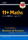 11+ CEM Maths Complete Revision and Practice - Ages 10-11 (with Online Edition) - Book