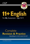 11+ GL English Complete Revision and Practice - Ages 10-11 (with Online Edition) - Book