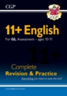11+ GL English Complete Revision and Practice - Ages 10-11 (with Online Edition) - Book