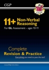 11+ GL Non-Verbal Reasoning Complete Revision and Practice - Ages 10-11 (with Online Edition) - Book