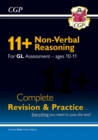 11+ GL Non-Verbal Reasoning Complete Revision and Practice - Ages 10-11 (with Online Edition) - Book