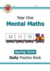KS1 Mental Maths Year 1 Daily Practice Book: Spring Term - Book