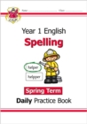 KS1 Spelling Year 1 Daily Practice Book: Spring Term - Book