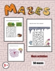Maze Activities : 50 Maze Challenges for Preschool Children - Book