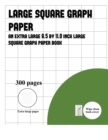 Large Square Graph Paper (300 Pages) - Book