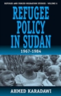Refugee Policy in Sudan 1967-1984 - eBook