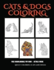 Adult Coloring (Cats and Dogs) : Advanced coloring (colouring) books for adults with 44 coloring pages: Cats and Dogs (Adult colouring (coloring) books) - Book