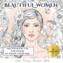 Large Coloring Books for Adults (Beautiful Women) : An Adult Coloring (Colouring) Book with 35 Coloring Pages: Beautiful Women (Adult Colouring (Coloring) Books) - Book