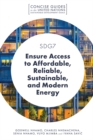 SDG7 - Ensure Access to Affordable, Reliable, Sustainable, and Modern Energy - Book