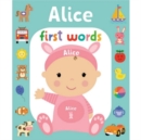 First Words Alice - Book