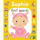 First Words Sophie - Book