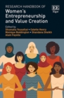 Research Handbook of Women's Entrepreneurship and Value Creation - eBook