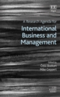 Research Agenda for International Business and Management - eBook