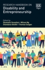 Research Handbook on Disability and Entrepreneurship - eBook