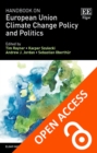 Handbook on European Union Climate Change Policy and Politics - eBook