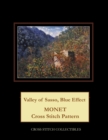 Valley of Sasso, Blue Effect : Monet Cross Stitch Pattern - Book