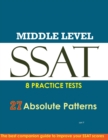 SSAT Absolute Patterns 8 Practice Tests Middle Level - Book
