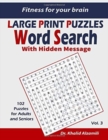 Fitness for your brain : Word Search With Hidden Message: Train your brain anywhere, anytime! - 102 Puzzles for Adults and Seniors - Book