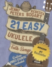 21 Easy Ukulele Folk Songs - Book