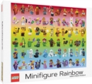 LEGO Minifigure Rainbow 1000Piece Puzzle - Book