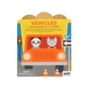 Vehicles Coloring Book + Stickers - Book